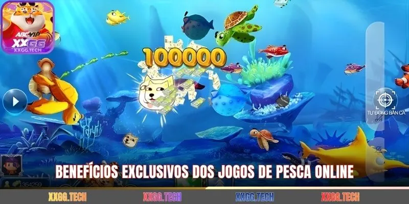 Benefícios exclusivos dos jogos de pesca online