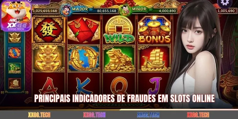 Principais indicadores de fraudes em slots online