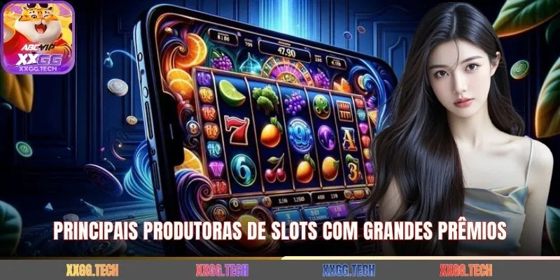 Principais produtoras de slots com grandes prêmios