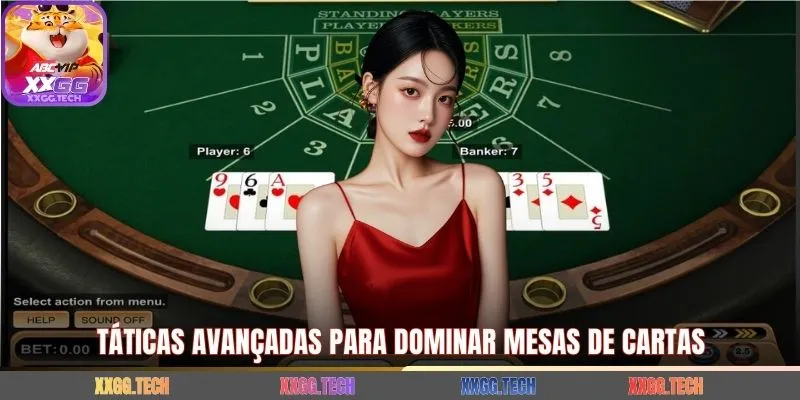 Táticas avançadas para dominar mesas de cartas